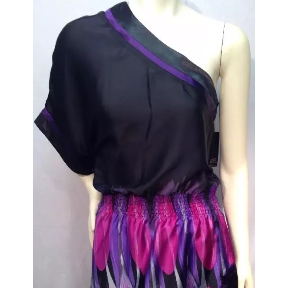 Grass Collection Size S One Shoulder Tunic